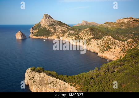 Berühmte Cap de Formentor Formentor" (Kap) auf der spanischen Insel Mallorca Stockfoto