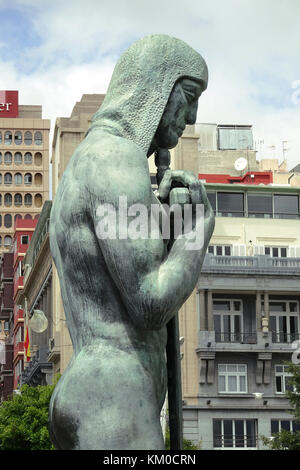 Monumento a los caidos, Gedenkstätte für gefallene Menschen im Bürgerkrieg, Place d'Espagne, Santa Cruz de Tenerife, die Hauptstadt der Insel Teneriffa, Kanarische Inseln Stockfoto