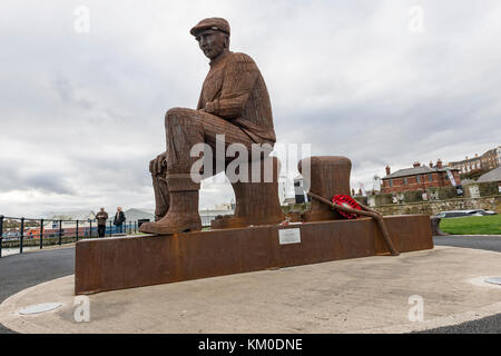 Fidd;ers Green zu Ehren der Fischer, North Shields, Tyne und Wear, England Stockfoto