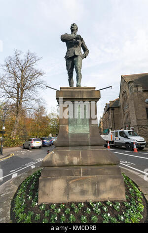 George Elliot Benson, Memorial Statue, Hexham, Northumberland Stockfoto