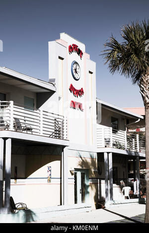 Magic Beach Motel Vilano Beach, Florida, USA Stockfoto