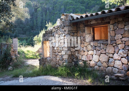 Traditionelles Steinhaus in Mallorca, Balearen, Spanien Stockfoto