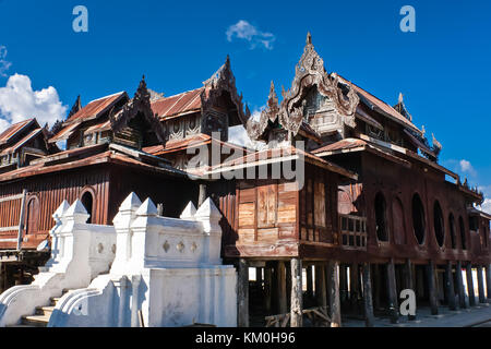 Shwe Yan Pyay Buddhistisches Kloster in Nyaung Shwe, Taunggyi, Myanmar Stockfoto