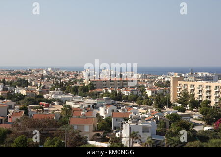 Das Meer der Resort City von Höhe Stockfoto