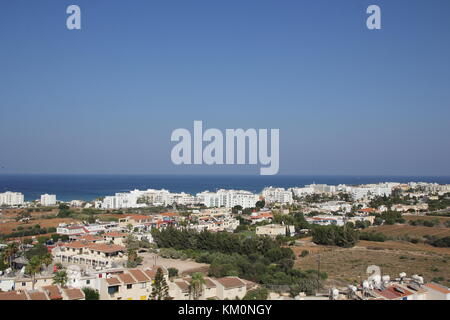 Das Meer der Resort City von Höhe Stockfoto