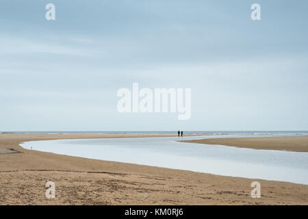 Holkham Beach, Norfolk, Großbritannien Stockfoto