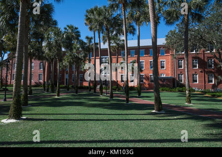 Stetson University Hochschule der Künste und der Wissenschaften, Norden Woodland Boulevard, DeLand, FL, Vereinigte Staaten Stockfoto