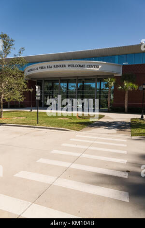 Stetson University Hochschule der Künste und der Wissenschaften, Norden Woodland Boulevard, DeLand, FL, Vereinigte Staaten Stockfoto