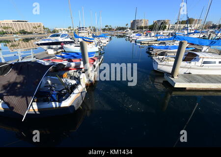 Marina del Rey in Los Angeles Stockfoto