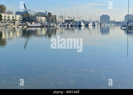 Marina del Rey in Los Angeles Stockfoto