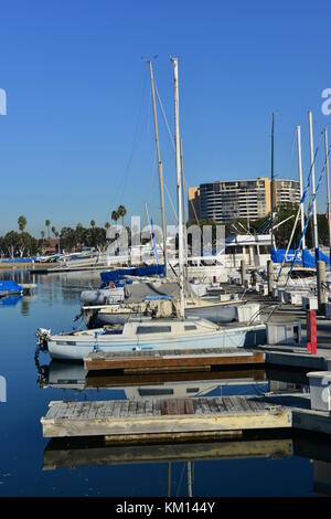 Marina del Rey in Los Angeles Stockfoto