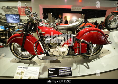 Klassische indische Motorrad Stockfoto