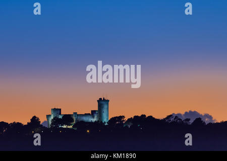 Castillo Bellver, Palma De Mallorca, Baleares Stockfoto