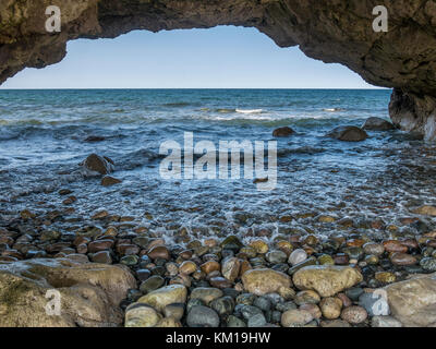 Bögen, die Bögen Provincial Park, Highway 430, Neufundland, Kanada. Stockfoto