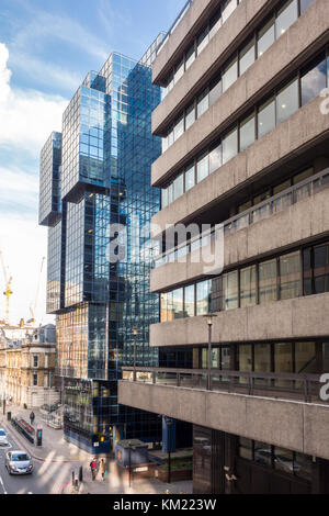 Northern & Shell Gebäude und St Magnus House, Lower Thames Street, London, UK Stockfoto