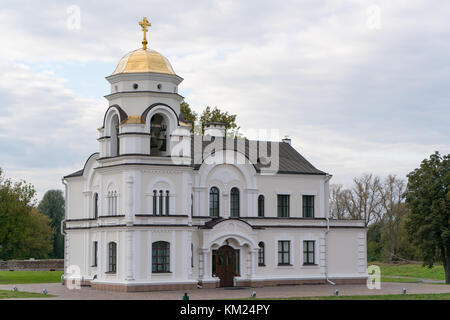 Brest, Belarus. Garnison Kathedrale St. Nicholas Kirche In Gedenkstätte Brest Held Festung Stockfoto