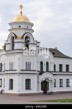 Brest, Belarus. Garnison Kathedrale St. Nicholas Kirche In Gedenkstätte Brest Held Festung Stockfoto