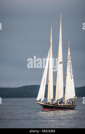 Bermuda sloop Spirit von Bermuda". Stockfoto