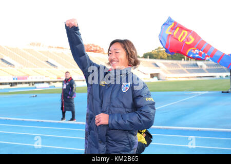 Komazawa Olympic Park General Sports Ground, Tokio, Japan. Dezember 2017. Naohiro Ishikawa (FC Tokio U-23), 3. DEZEMBER 2017 - Fußball/Fußball : 2017 J3 League Spiel zwischen FC Tokio U-23 2-1 Cerezo Osaka U-23 im Komazawa Olympic Park General Sports Ground, Tokio, Japan. Quelle: YUTAKA/AFLO SPORT/Alamy Live News Stockfoto