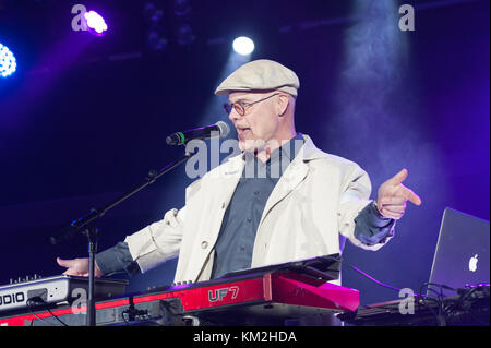 Bognor Regis, Großbritannien. Dezember 2017. Thomas Dolby schließt das Electric Dreams Festival. Quelle: Ken Harrison/Alamy Live News Stockfoto