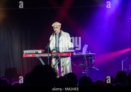 Bognor Regis, Großbritannien. Dezember 2017. Thomas Dolby schließt das Electric Dreams Festival. Quelle: Ken Harrison/Alamy Live News Stockfoto