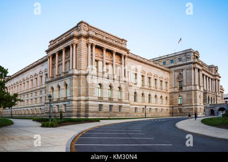 Washington DC, USA - Mai 3, 2015: Bau der Bibliothek des Kongresses in Washington. Es wurde am 24. April 1800 gegründet. Es für uns Con dient Stockfoto