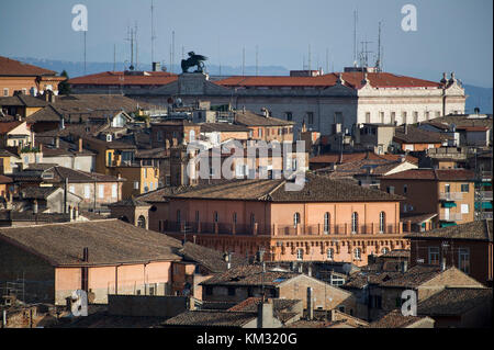 Palazzo della Provincia e Prefettura (Provinz Perugia) in Perugia, Umbrien, Italien. 30. August 2017 © wojciech Strozyk/Alamy Stock Foto Stockfoto