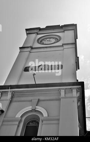 Die Brauerei Clock Tower im ehemaligen die Townsville Post, Flinders Street, Townsville, Queensland, Australien Stockfoto