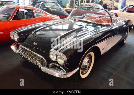 Chevrolet Corvette bei Oldtimer Padova, Italien - 25.Oktober 2015 Stockfoto