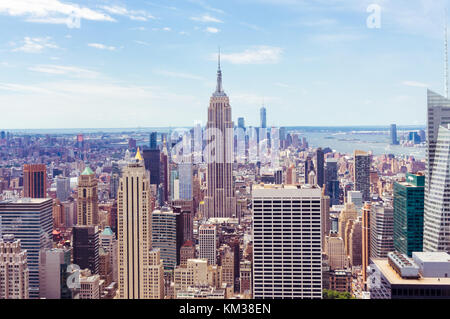 New York Skyline Stockfoto