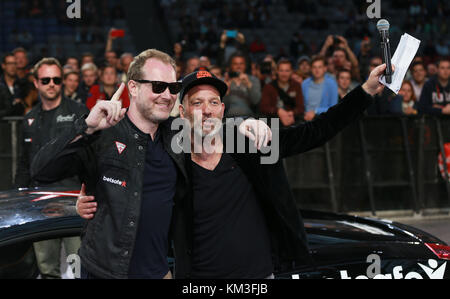 Amsterdam, Niederlande - 26. Mai: Maximilian Cooper besucht die Gumball 3000 Amsterdam Arena am 26. Mai 2015 in Amsterdam, Niederlande. Personen: Maximilian Cooper Stockfoto