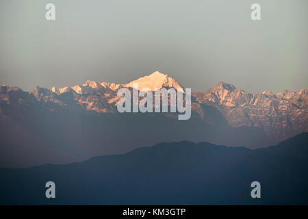 Berge von Kathmandu Stockfoto