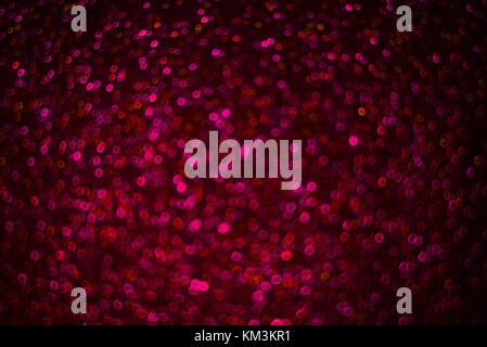 Abstrakt rot Festliche bokeh Hintergrund Stockfoto