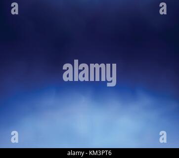 Hintergründe abstrakt blau vector Wolke und Rauch abstrakte Komposition Kopie Raum Abbildung Stock Vektor