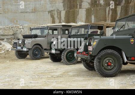 Land Rover Experience in Valpellice Italien, 16.Juni 2013 Stockfoto