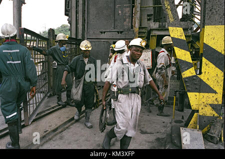 Die obuasi Goldmine ist ein Open-pit und unterirdische Goldmine in der Nähe von Obuasi gelegen, in der Ashanti Region von Ghana. Es ist eines der Top-9-größte Gol Stockfoto