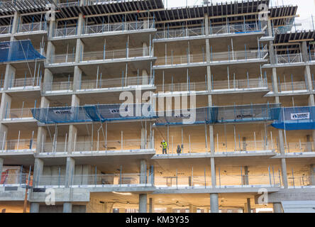 Gebäude im Bau, Bracknell, Berkshire, England, Vereinigtes Königreich Stockfoto