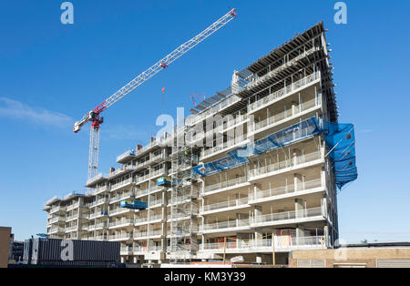 Gebäude im Bau, Bracknell, Berkshire, England, Vereinigtes Königreich Stockfoto