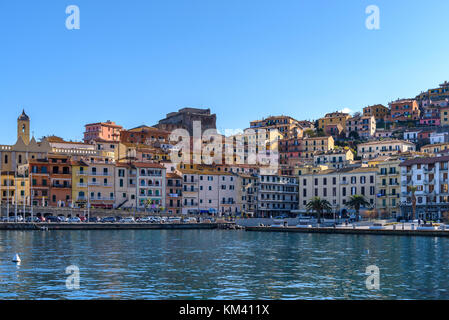 Porto Santo Stefano, Hafenstadt Monte Argentario, Toskana, Italien Stockfoto