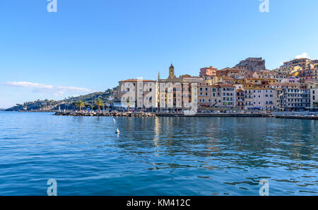 Porto Santo Stefano, Hafenstadt Monte Argentario, Toskana, Italien Stockfoto