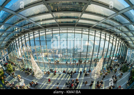 England London England London die Walkie talkie Gebäude Hochhaus oder 20 Fenchurch Street London England UK GB EU Europa Stockfoto