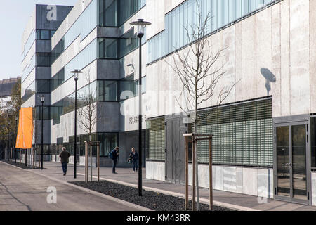 Neubau des Folkwang Universität der Künste, auf dem Gelände der Zeche Zollverein in Essen, Deutschland Stockfoto