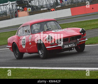 Simon Drabble, Alexander Drabble, Reliant Sabre 6, Royal Automobile Club Tourist Trophy, historische Autos, Pre-63gt Autos, Silverstone Classic, 20. Juli Stockfoto