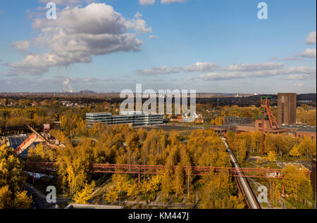 UNESCO-Weltkulturerbe Zeche Zollverein in Essen, der Folkwang Hochschule, Stockfoto