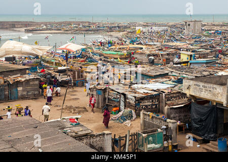 Jamestown Fischerdorf, Accra, Ghana, Afrika Stockfoto