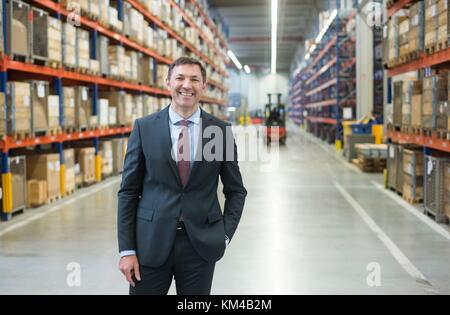 Linde MH EMEA: Andreas Krinninger, Chief Executive und Chief Financial Officer, erfasst am 16.11.2016. | Nutzung weltweit Stockfoto