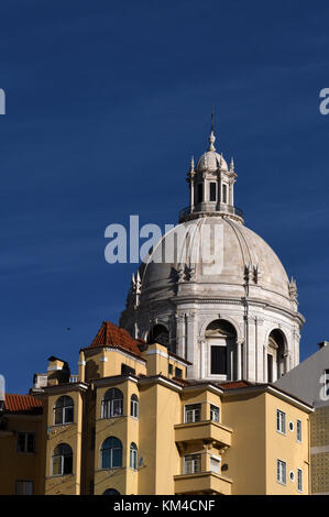 Die nationalen Pantheon Santa Engracia; Kirche; Alfama; Lissabon, Portugal Stockfoto