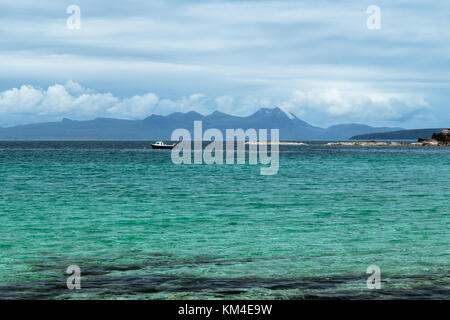 Gruinard Bay von Mellon Udrigle Strand, Addo, North West Coast, Ross-shire, Hghlands von Schottland Stockfoto