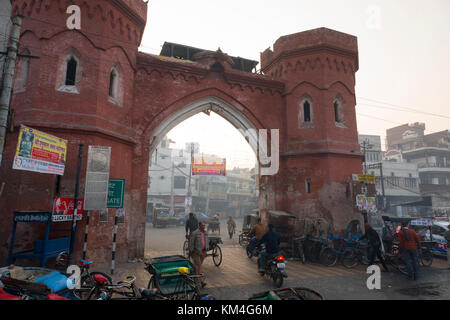 Am frühen Morgen Aktivität bei hathi Tor, Amritsar, Indien Stockfoto