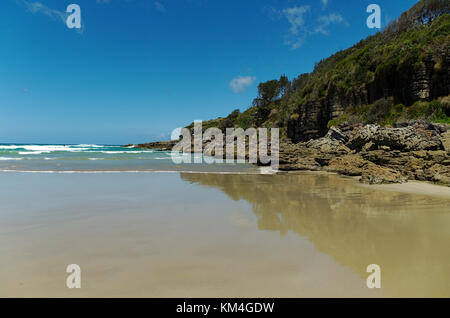 Cave Beach in booderee Nationalpark, Jervis Bay Stockfoto